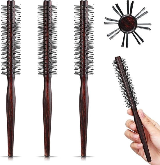 Borsette Rotonde per Capelli Corti - 3 Pezzi