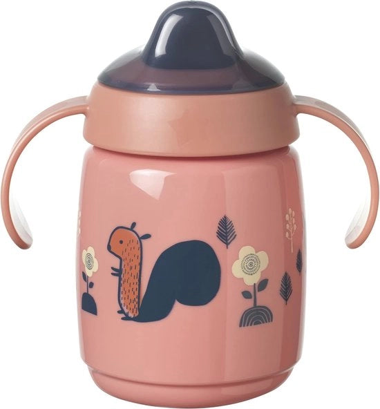 Tazza da Bere per Bambini con Tecnologia Antilek - 300ml, Rosa