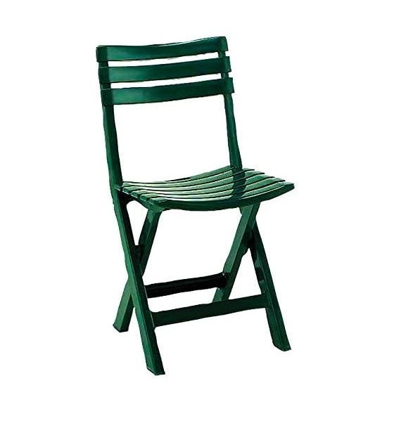Sedia da Giardino Birreria in Resina Pieghevole Birky Verde 44 x 41 x 78 cm