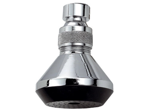 Soffione con disco ostaform a snodo