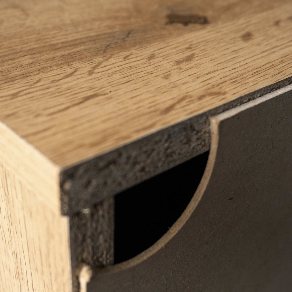 Sideboard moderno porta scarpe con 5 scomparti e ripiani regolabili, 80,5 x 35 x 109,5 cm