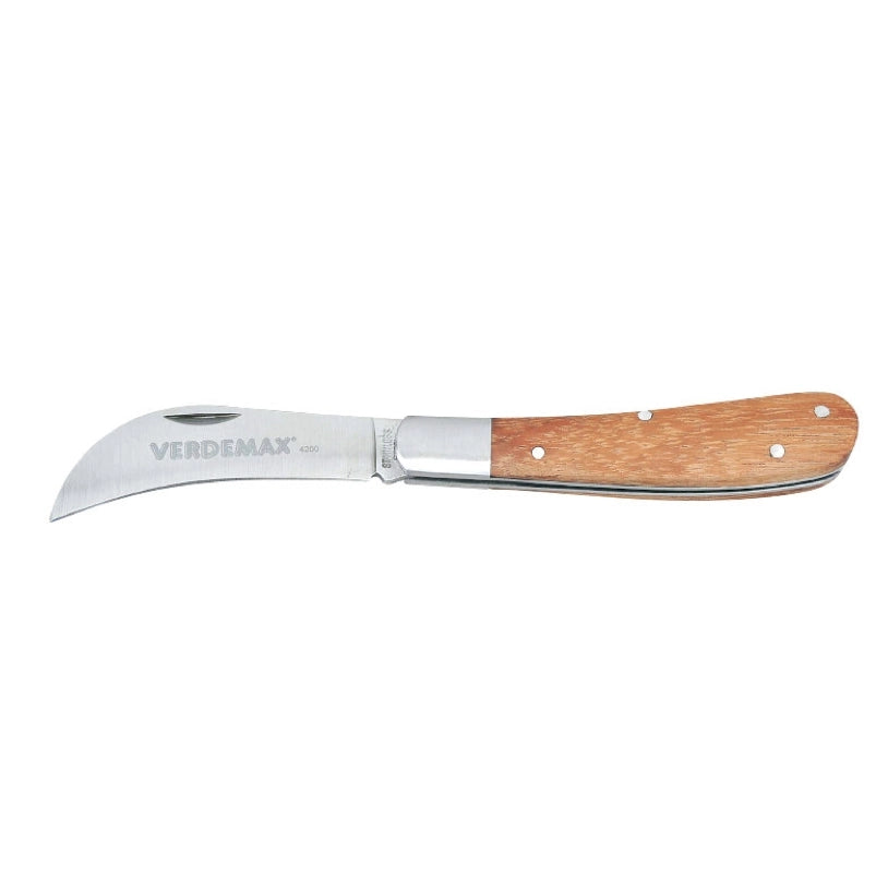 Coltello per innesto con lama a roncola