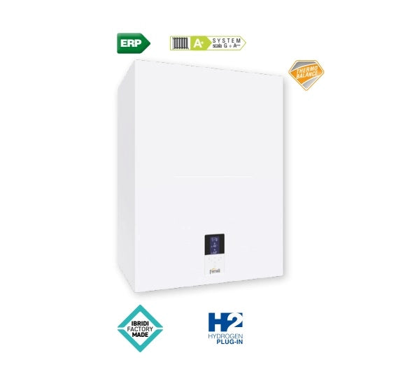 Caldaia a Condensazione Ferroli Bluehelix HiTech Rrt 28 K 50 Metano/Gpl con Kit Scarico Fumi