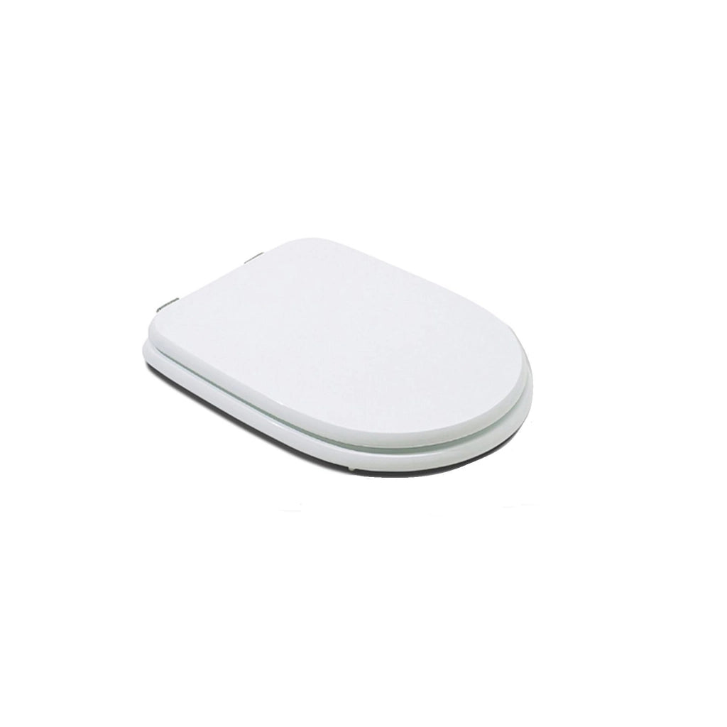 Sedile wc coprivaso Aretusa Cesame copriwc bagno ricambio compatibile legno bianco