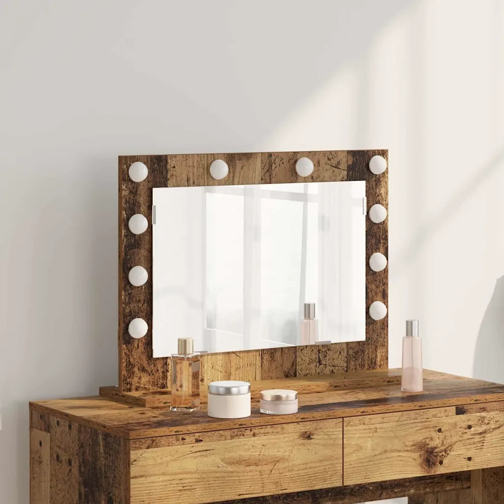 Specchio da Vanit¨¤-Specchio da Trucco Legno vecchio 60 x 45 x 18 cm