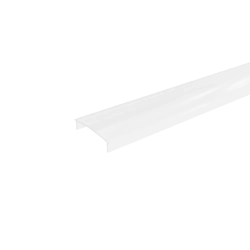 Profilo da incasso in alluminio silver 2mt per cartongesso per doppia striscia led