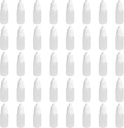 Fleschino per gocce 30 ml - 50 pezzi - Flessa in plastica pulita - Bocchetta a vite - Squeezable - Ideale per solventi - Flessa per gocce