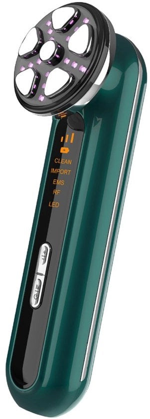 Apparecchio di massaggi microcorrente per la rigenerazione della pelle Anti-invecchiamento dispositivo di bellezza - Verde 

Modello: 
Specifica tecnica: 5 modalità di trattamento, 3 intensità, 3 programmi personalizzabili