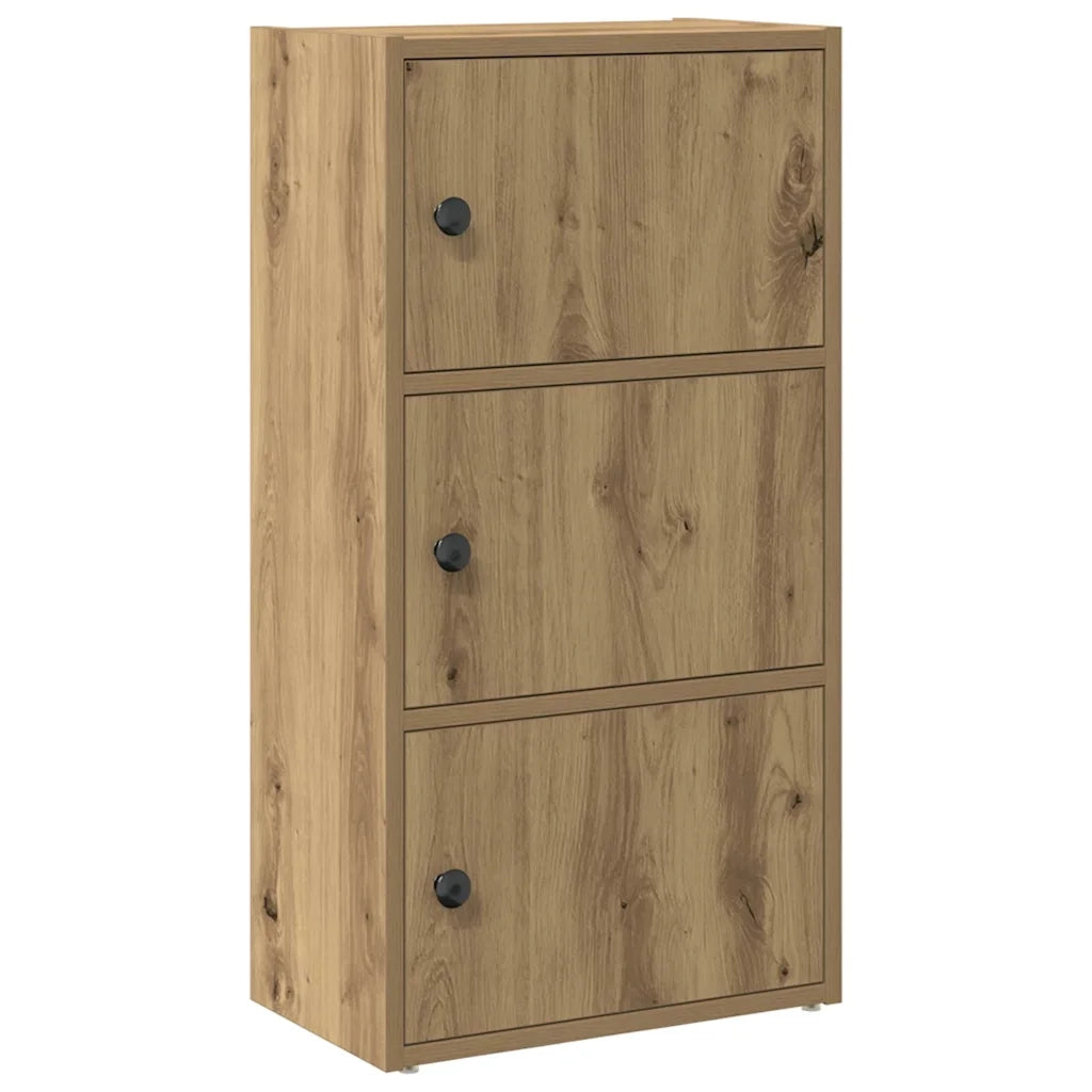Libreria Rovere Artigianale 40x24x77 cm in Legno Multistrato 860372