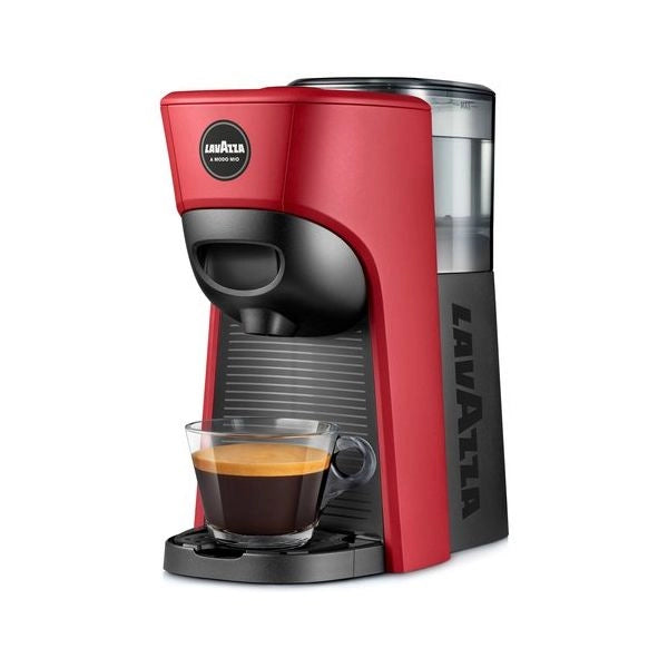 Macchina caffè lavazza 18000527 a modo mio tiny eco rossa
