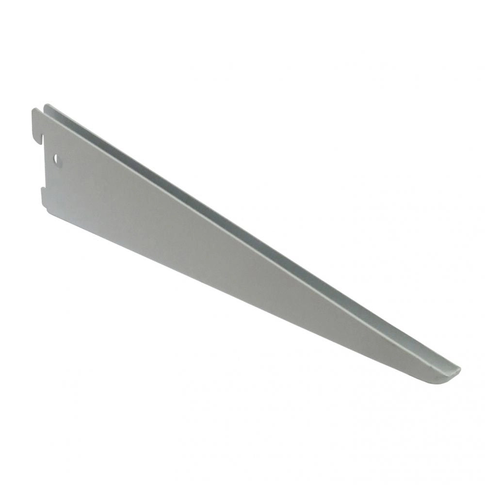 MENSOLA A "U" 17CM ALLUMINIO BIANCO