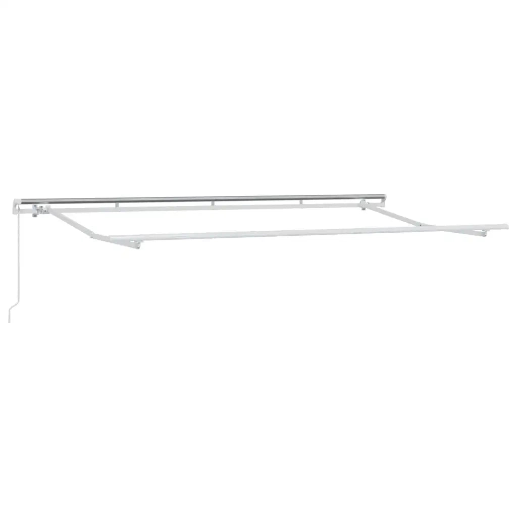 Tenda Retrattile Antracite 400 x 200 cm Tessuto 3329795