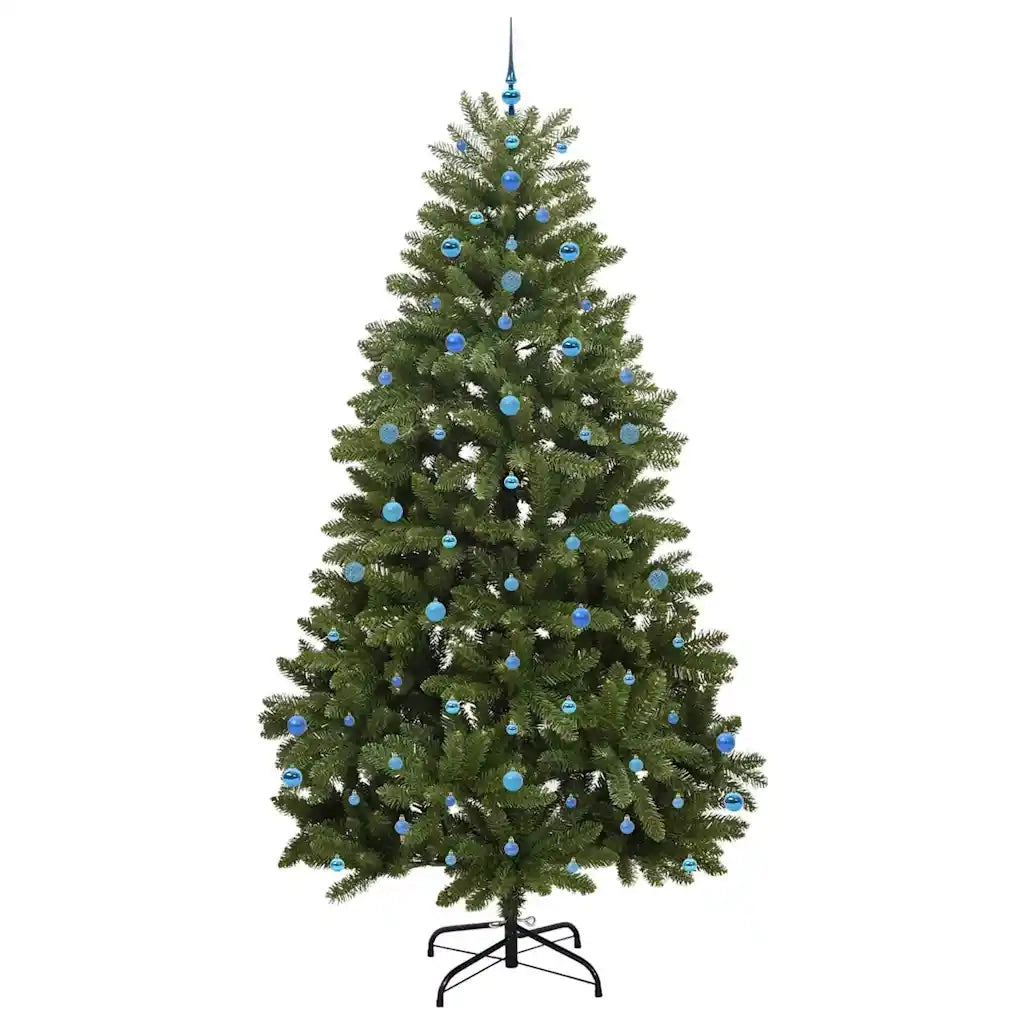 Albero di Natale artificiale 270 cm 300 LED Bianco caldo Verde 3395719