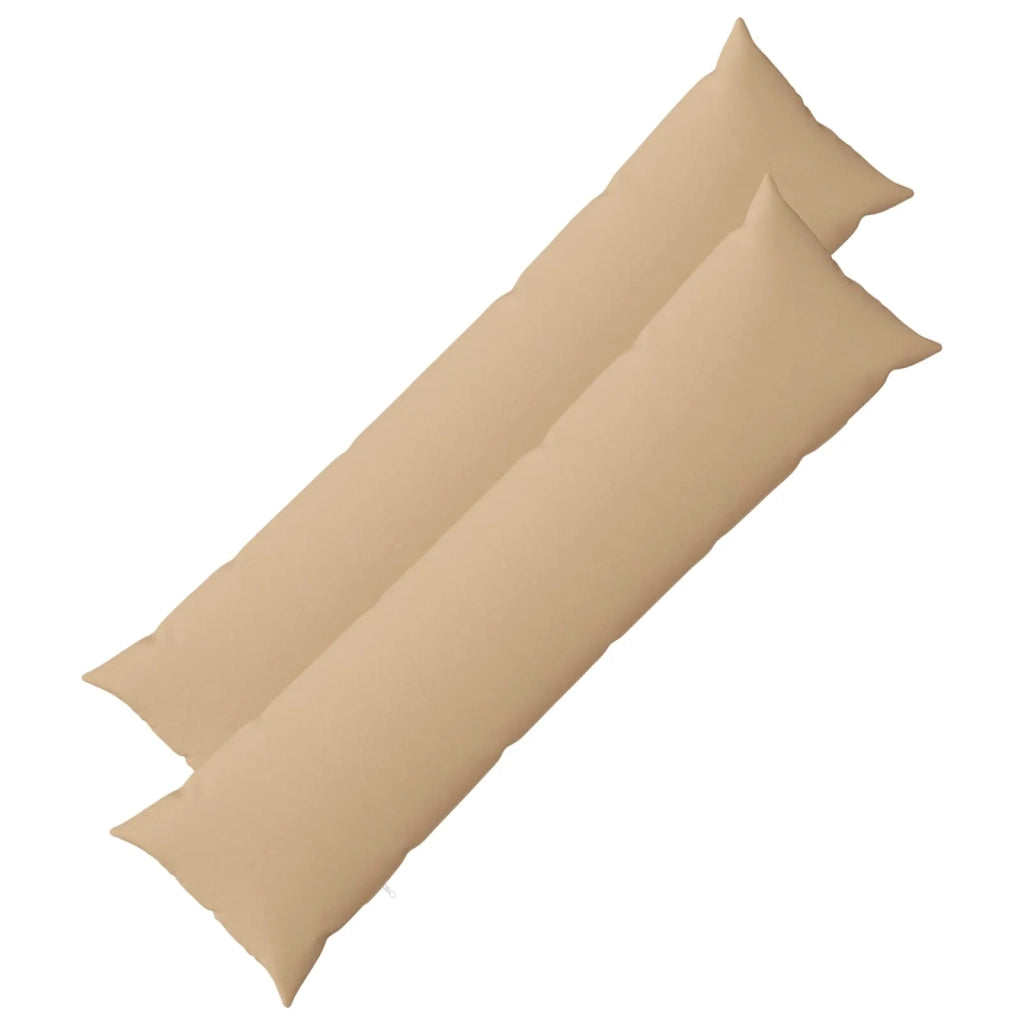 Cuscino con cuscino HEERLEN 2 pz Crema Tessuto 926084