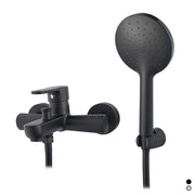 MISCELATORE MONOCOMANDO VASCA SERIE PACO- Nero opaco- DH- pezzi 1