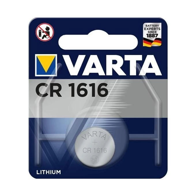 Varta CR1616 Pila a Bottone al Litio 3V 55 mAh non ricaricabile diametro 16 mm blister 1 pezzo