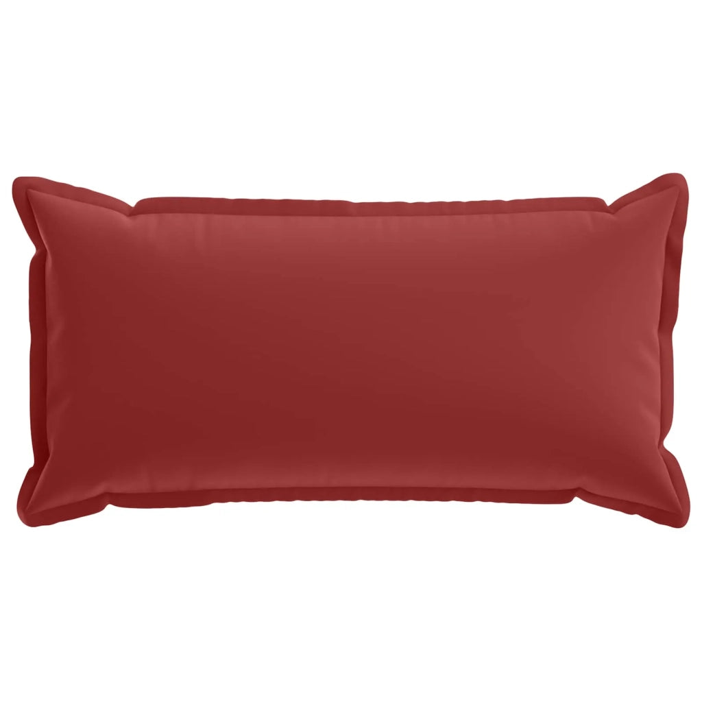 Cuscino con cuscino HOUTEN 12 pz Rosso Vino Poliestere 934095