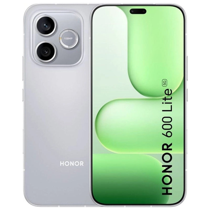 Honor 600 lite 16,8 cm (6.6") doppia sim android 16.0 5g usb tipo-c 8 gb 256 gb 6520 mah grigio - HON600LITEGR8/256