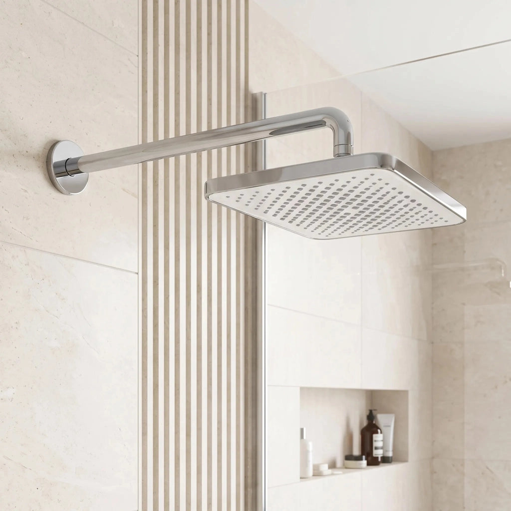 Soffione Doccia Rettangolare Rea Js-032 Chrome