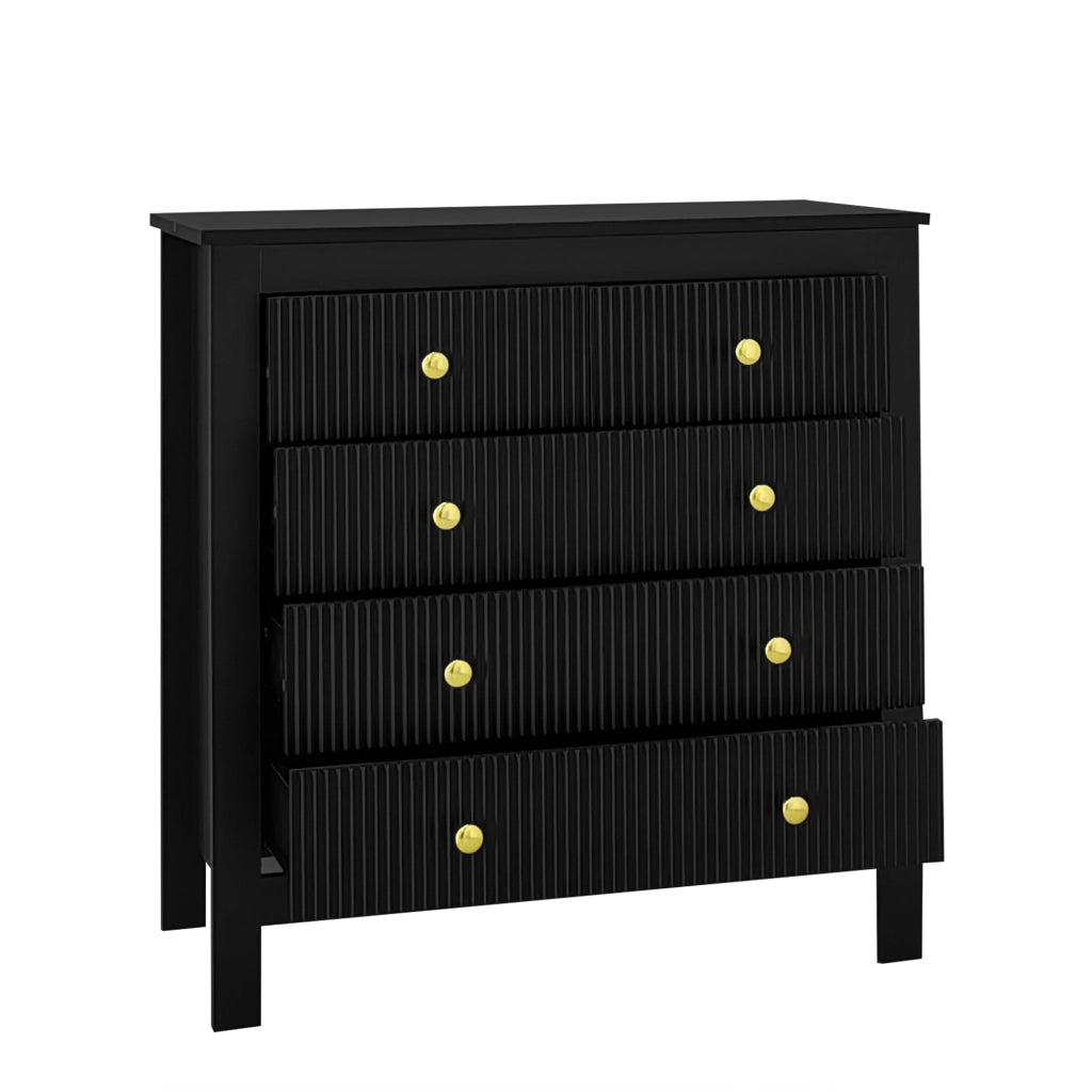 Credenza con Ante Speciali, Ganci e Cassetti ¨C Xylo ¨C Bianco/Legno