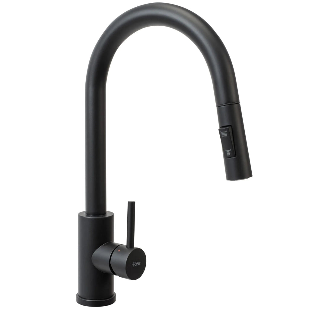 Rubinetto Da Cucina Rea Fresh Touch Black Matt