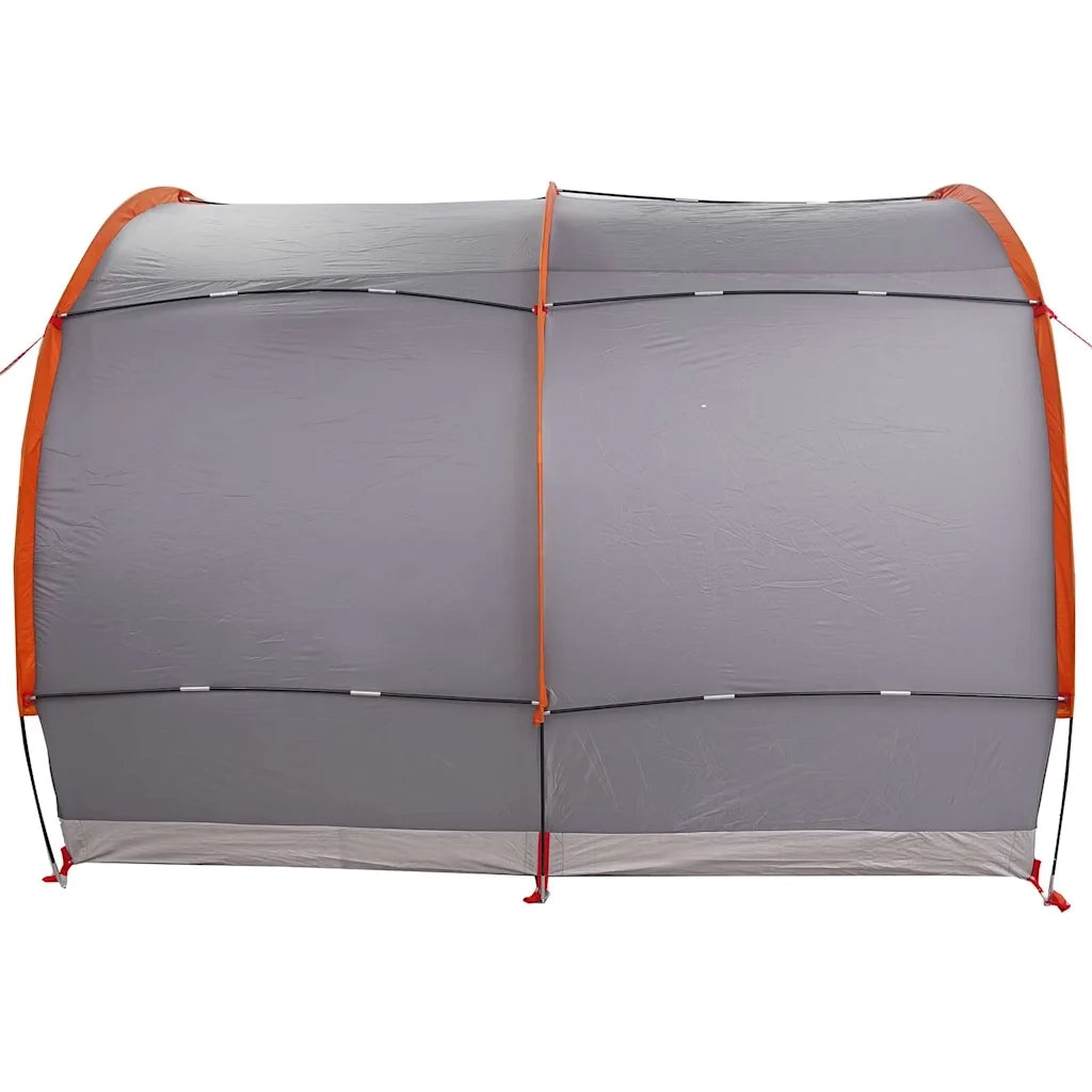 Tenda porta biciclette Grigio e arancione 256 x 222 x 182 cm