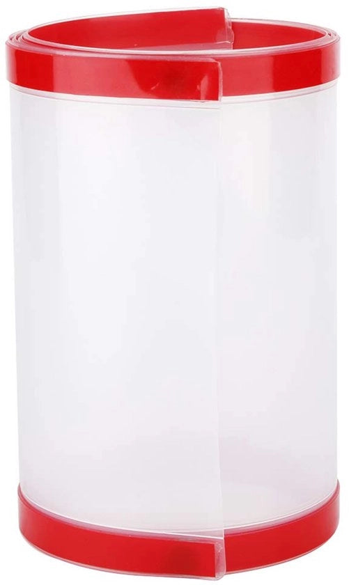 Protezione Anticrollo per Porte Protezione Scharniere per Porte Calze di Protezione Sicurezza per Bambini Protezione Anticrollo per Porte Striscia di Protezione Transparente (160 x 17 cm) Scuola Materna