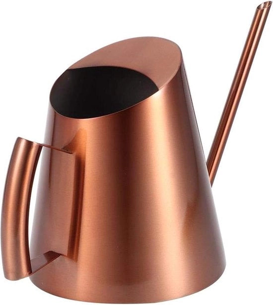 Bonsai Giocatore in Acciaio Inox con Lungo Getto - Stile Moderno - Rosa Oro (M)