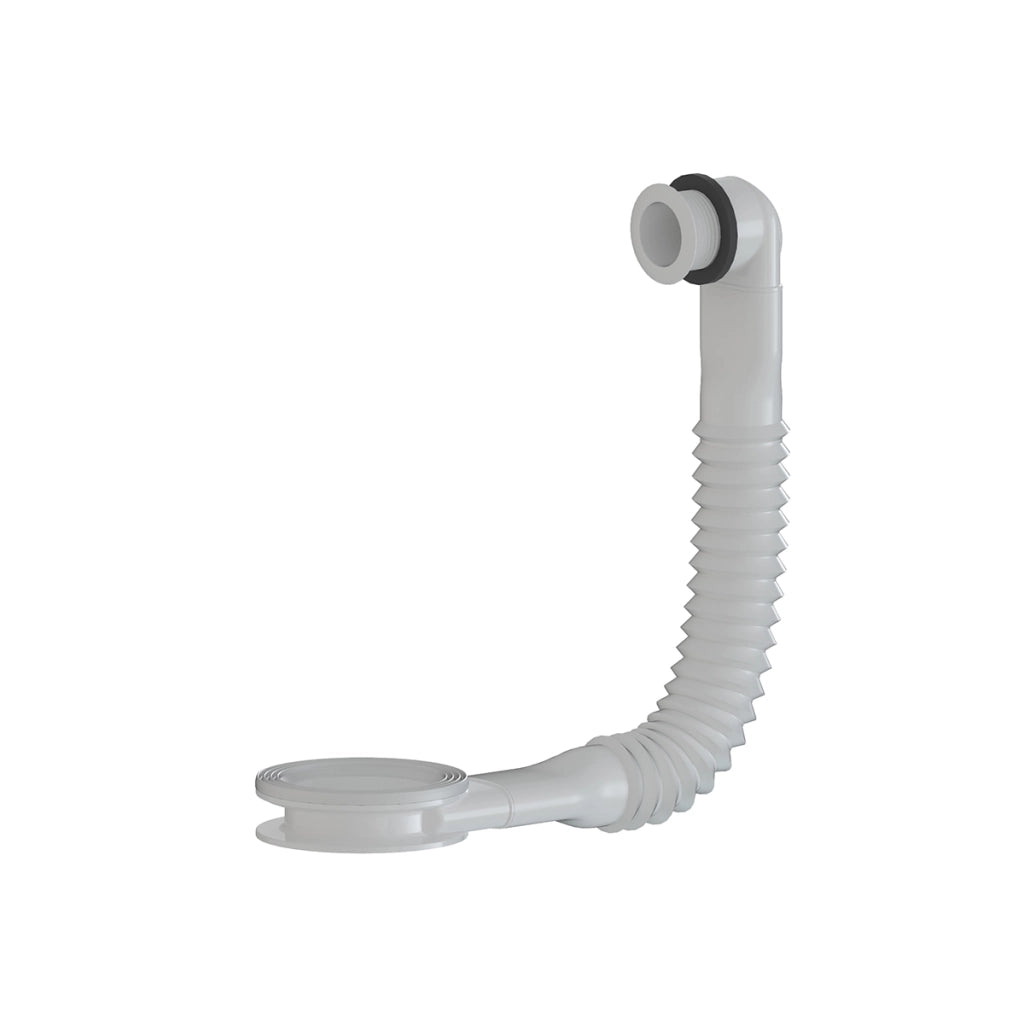TROPPO PIENO CON DUE GUARNIZIONI PER LAVABO- Bianco opaco- DH- pezzi 1