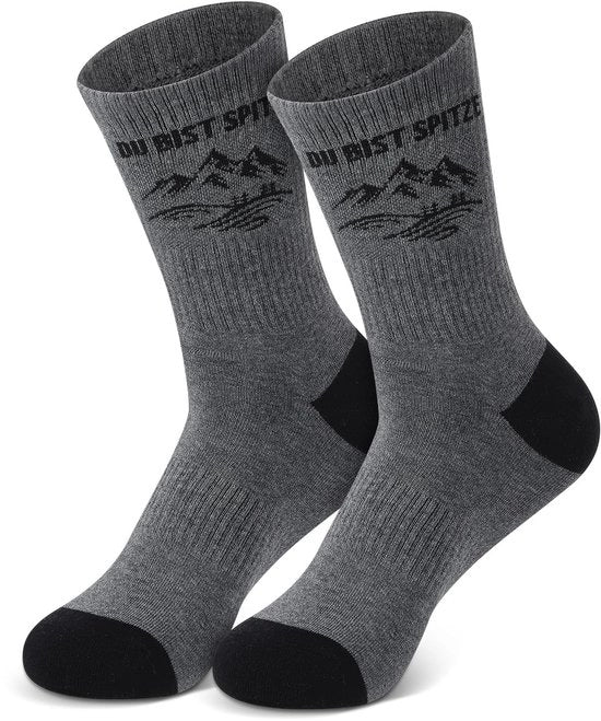 Calzini da trekking in cotone unisex antiblocco per escursioni