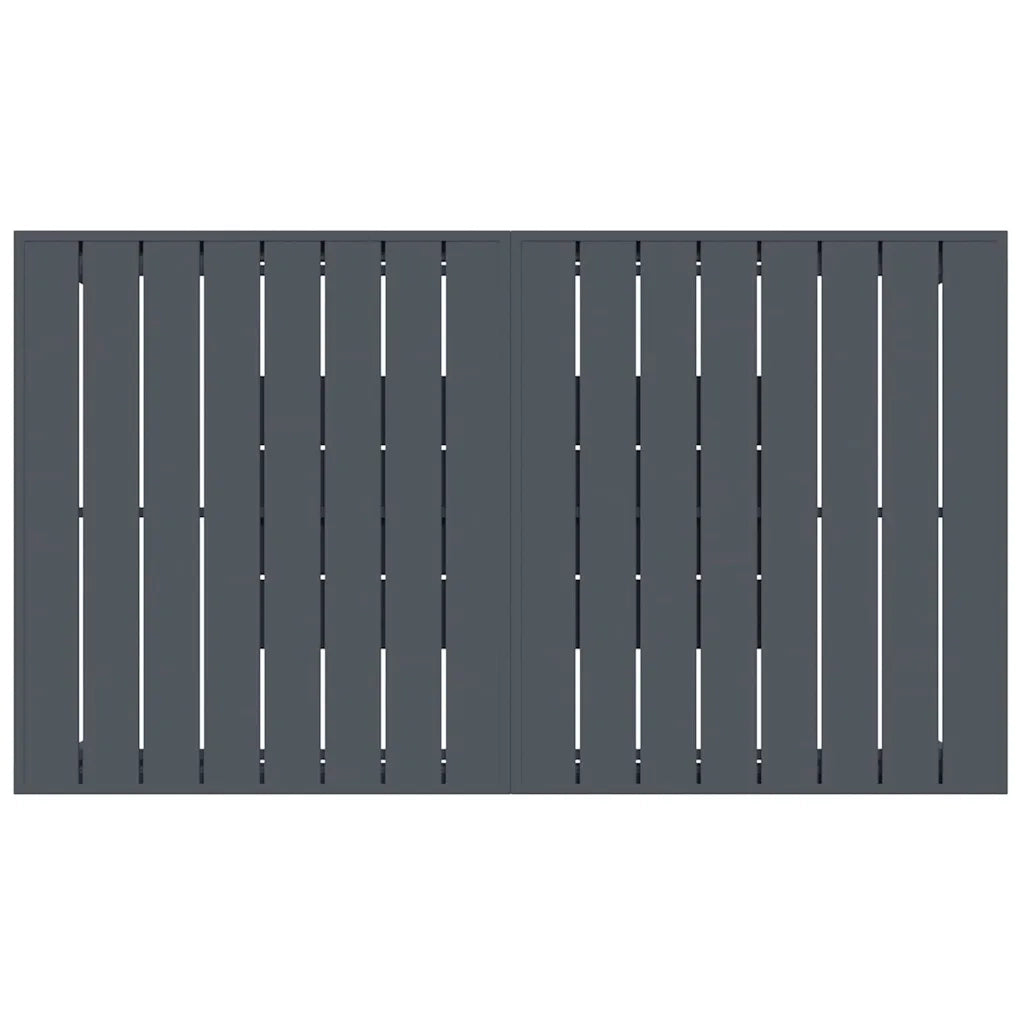Set da Pranzo per Giardino 7 pcs Marrone polyrattan 3378825