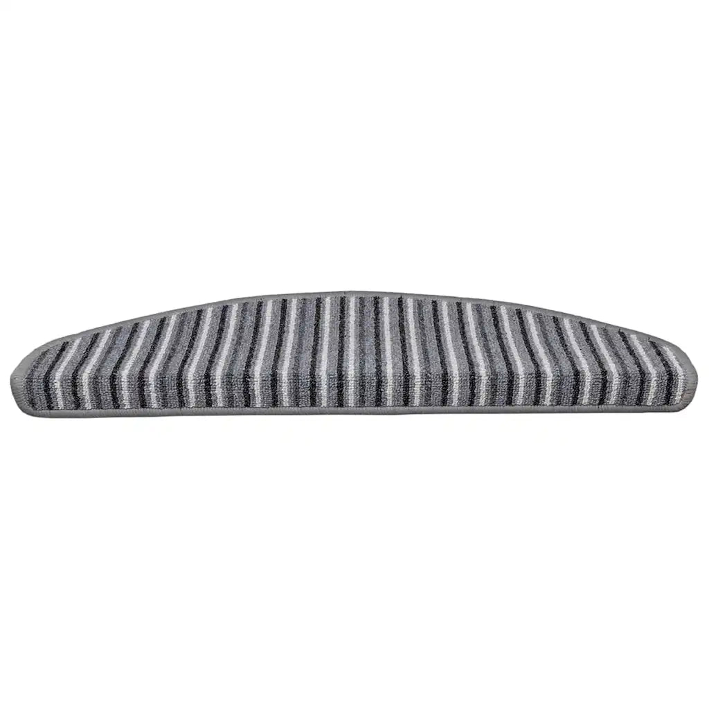 Tappetini per scale autoadesivi 15 pz | Gradini per Scale Grigio 65 x 21 x 4 cm