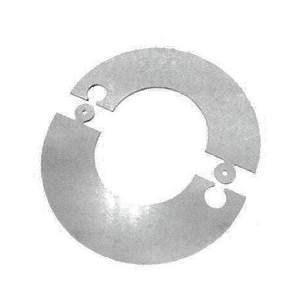 Rosone componibile canna fumaria stufa caldaia pellet acciaio inox D. 250 mm.