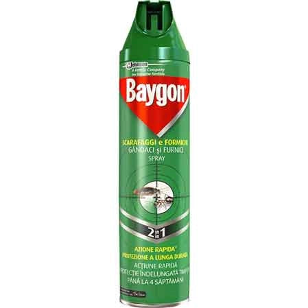 BAYGON SCARAFAGGI E FORMICHE SPRAY 400 ml - JOHNSON
