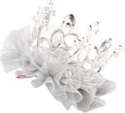 Spille per bambine con tulle - Argento - Accessori per bambini