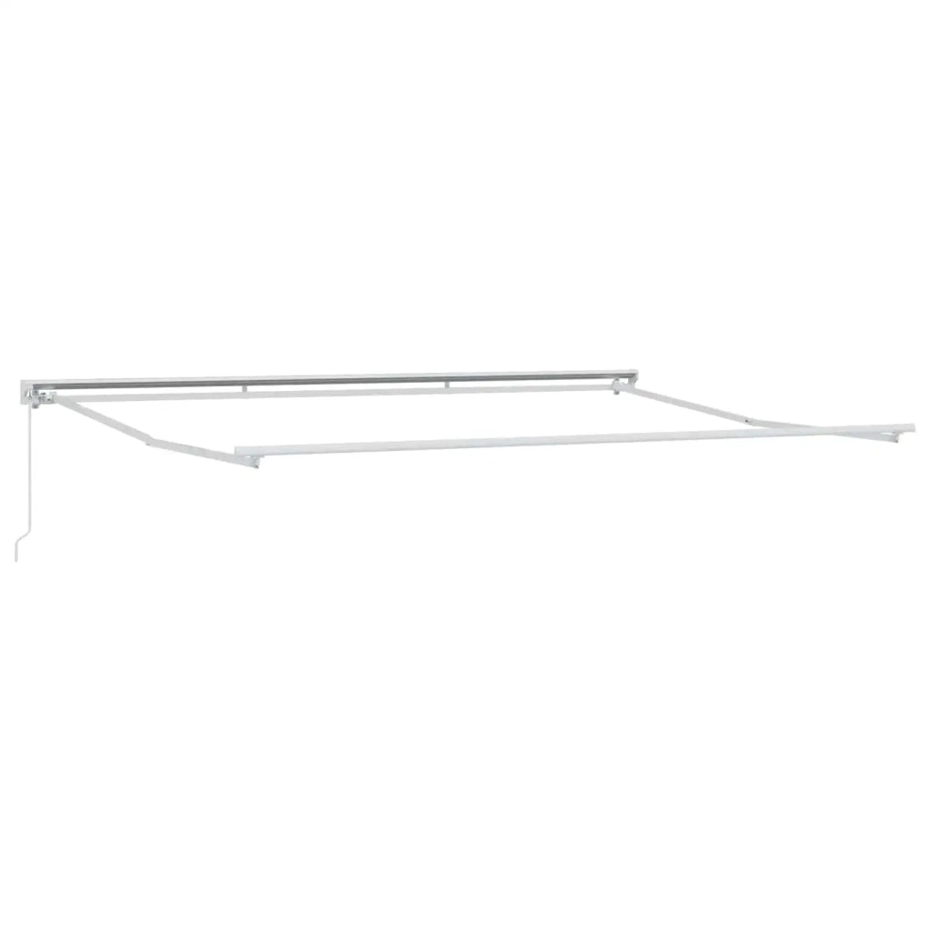 Tenda retrattile manuale Blu e Bianco 4 × 3 m 3420249