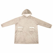 Felpa coperta Beige M Pile e Flanella CFW9869725