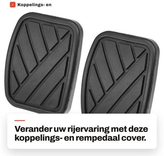 Coprimozzo Antiscivolo per Pedali di Accoppiamento/Rempiai - Gomma - Adatto per Suzuki SX4/AERIO/ESTEEM - 2 Pezzi - 6,5 x 4,8 cm - Coprimozzo Pedali