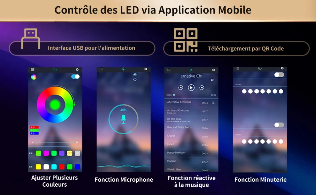 Armadio alto con scrivania e bancone, mobile multifunzione in marrone naturale con ante in vetro, ripiani regolabili, pannello forato, illuminazione LED e controllo app