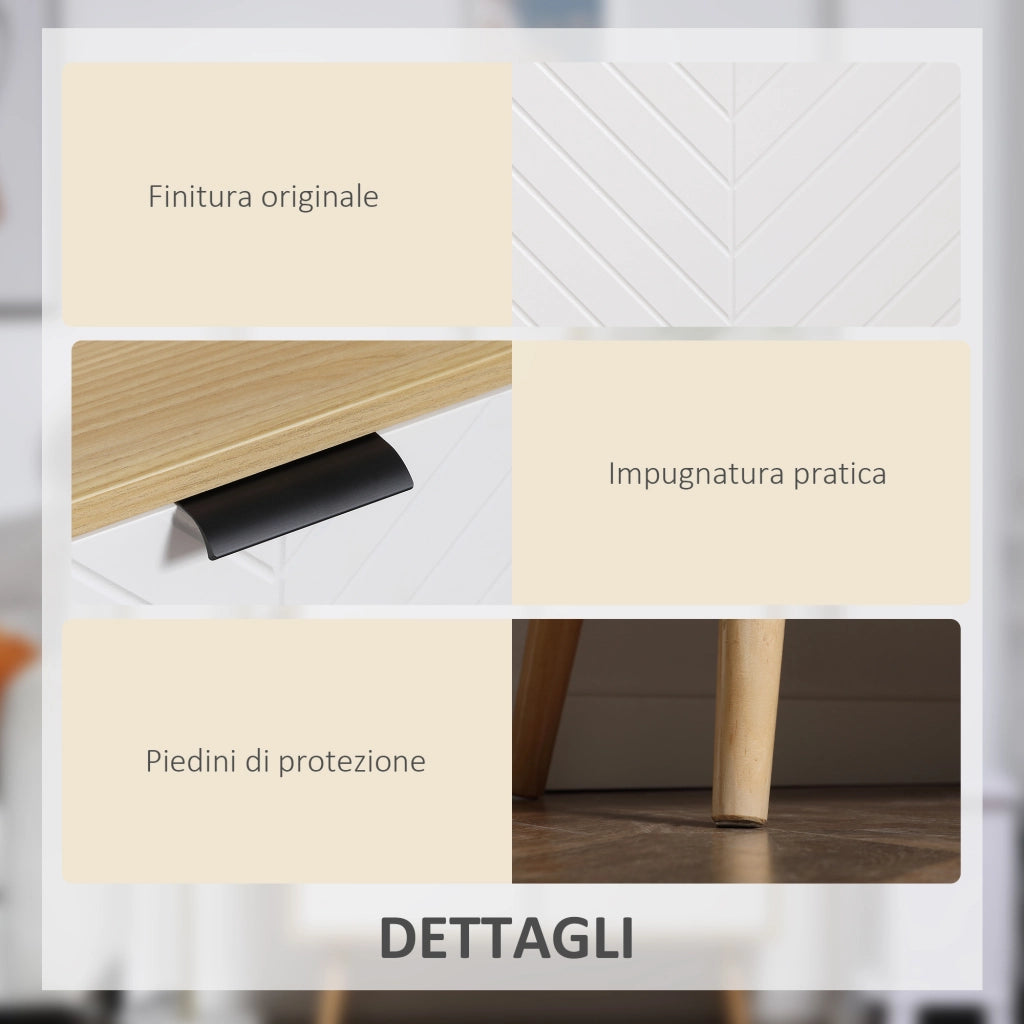 Mobile Multiuso Moderno ¨C Minimal ¨C 77x35x77.5 cm