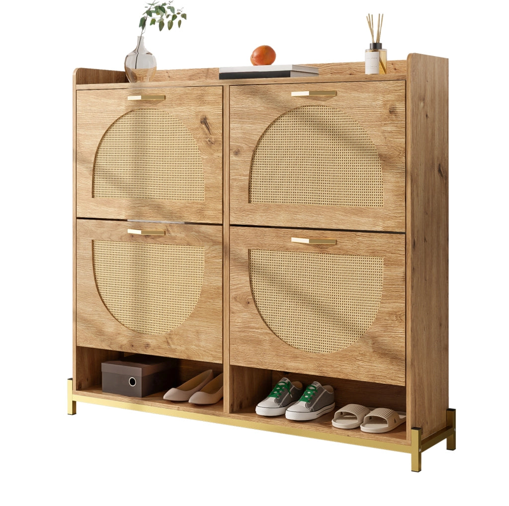 Scarpiera salvaspazio in MDF 108,5x24x100 cm