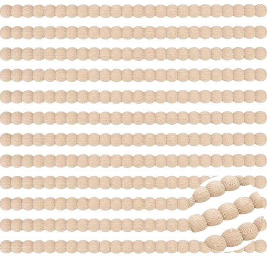 Decorazione per Interni - Listelli Decorativi in Legno - 12 pezzi - 40x2cm - Decorazione di Casa - Colore di Legno Caldo