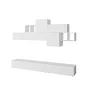 Parete attrezzata Tromen 260 cm. bianco opaco MTV234476