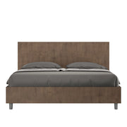 BS COM Letto matrimoniale contenitore 160x200 noce