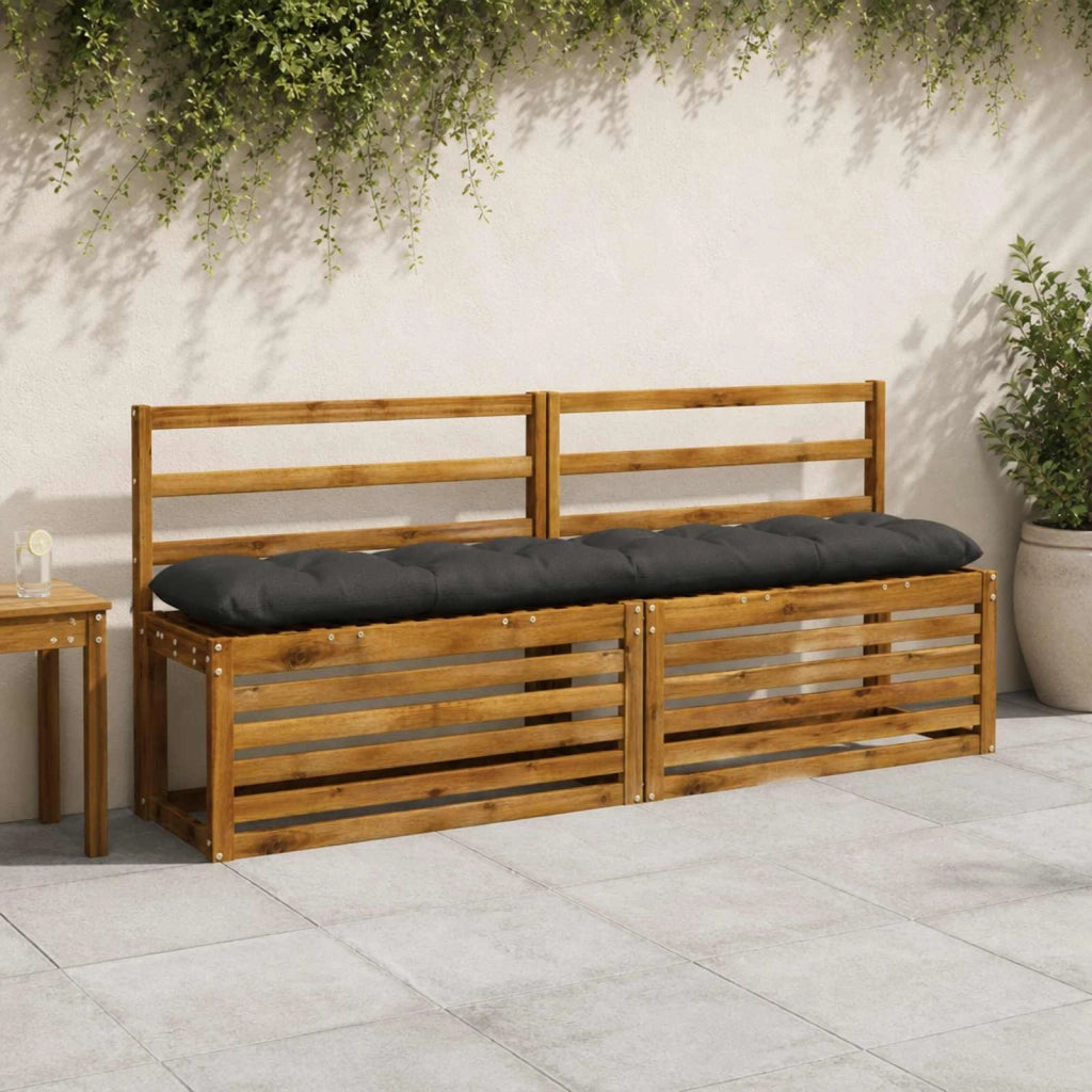 Cuscino per panchina VIANEN 100% Poliestere Antracite 953056
