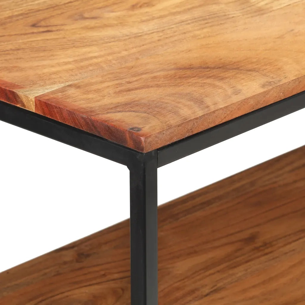 Credenza 150x30x75 cm in Legno Massello di Acacia 321619