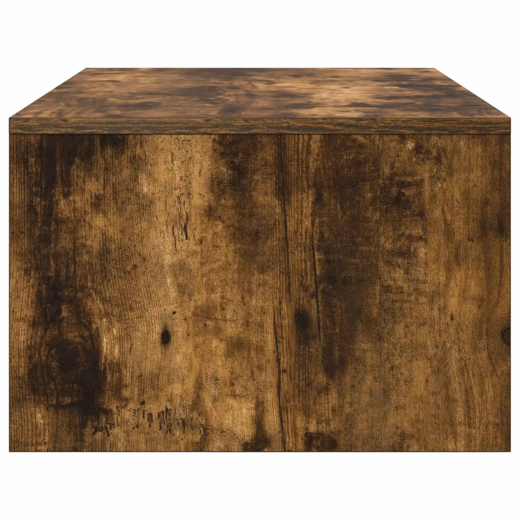 Scrivania | Tavolo da Ufficio a parete Rovere fum¨¦ 100 x 45 x 30 cm