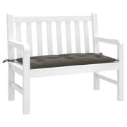 Cuscino Panca Giardino Grigio Scuro Mélange 100x50x7 cm Tessuto 4002532