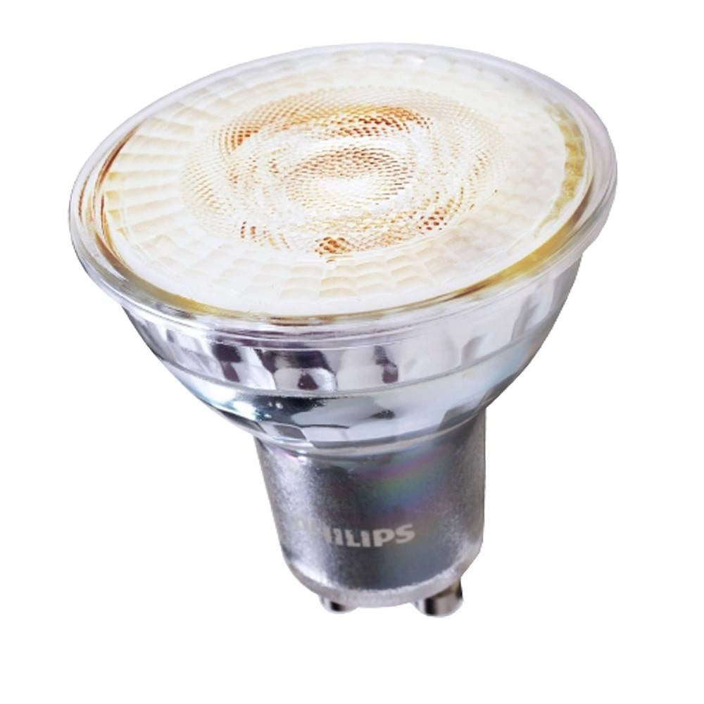 Trade Shop - Lampadina 4.9w Faretto Spot Lampada Vetro Led Gu10 Luce Naturale Calda Dimmerabile - -bianco Caldo      -