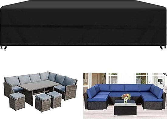 Copertura per mobili da giardino, copertura per tavolo da giardino, sacco impermeabile, copertura impermeabile per mobili da giardino, 250x250x90cm